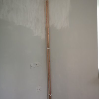 Copper pipework