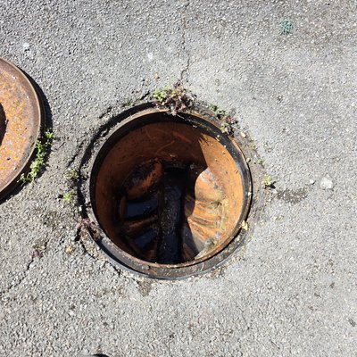 Drain after clearing